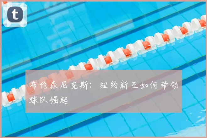 布伦森尼克斯:纽约新王如何带领球队崛起